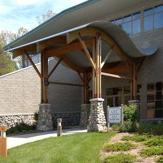 Gen1 Architectural Group:Exterior of Dining & Fellowship Hall 