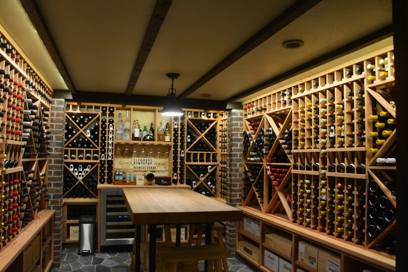 Gen1 Architectural Custom Wine Cellar West Michigan