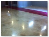 Louise Earl Butcher Shop, Interior Flooring Construction
