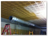 Louise Earl Butcher Shop, New Ceiling Installation